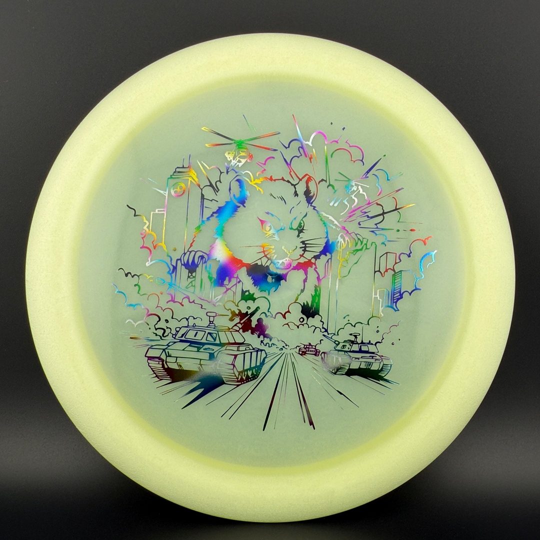 Proto Glow Gummy Champion Destroyer Disc Golf Driver