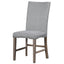 Ensemble de salle à manger TOPMAX en bois massif de style mid-century de 7 pièces