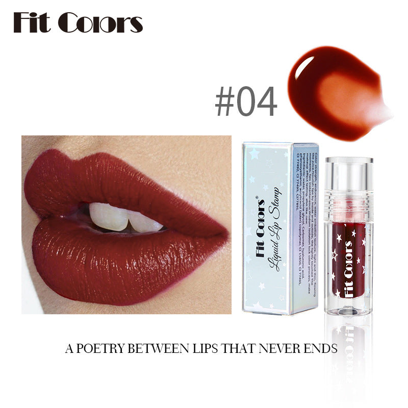 Fit Colors Lip Dye Liquid Lipstick - Long-Lasting & Moisturizing