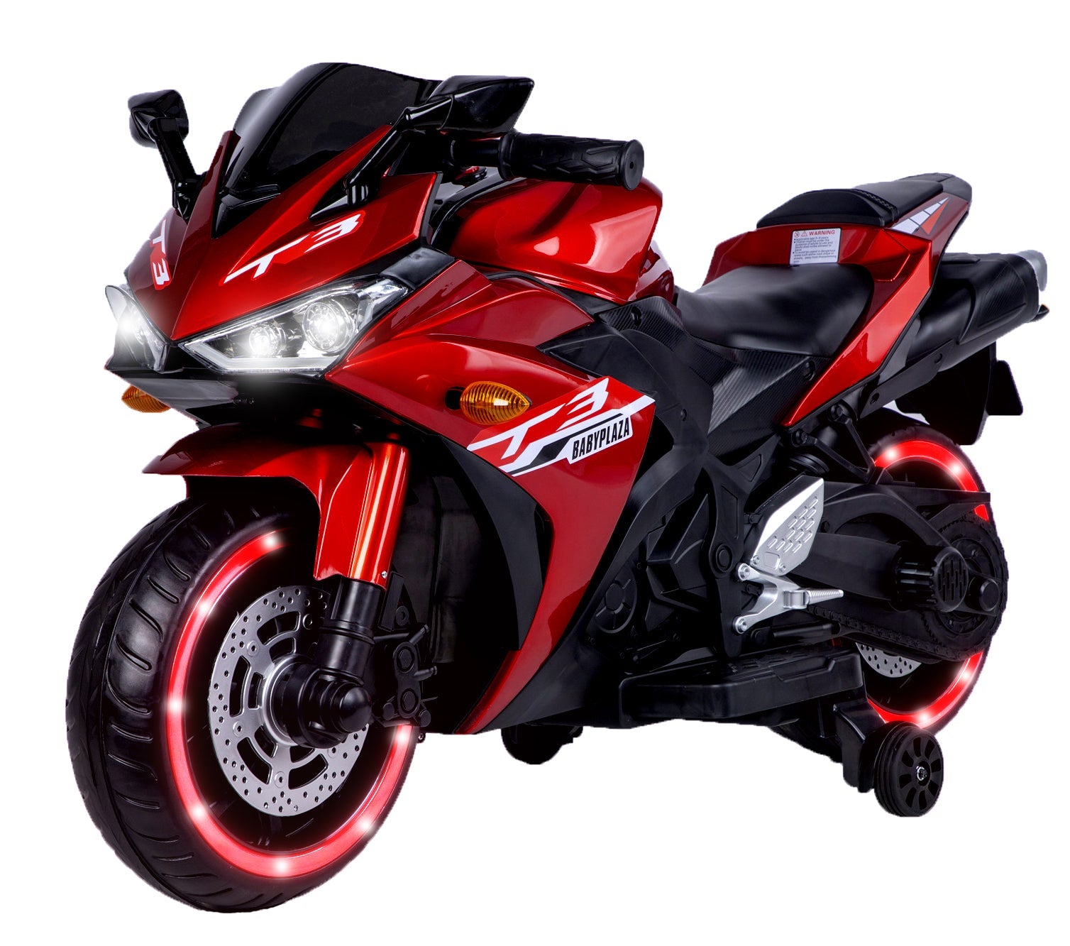 kids motorcycle 12V motorcycle for kids 3 4 5 6 years Boys Girls 12v7ah kids motorcycle ride on toy with Training Wheels - Korvel