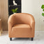 Elastic solid color semi-circular sofa cover, internet cafe, sand caf é, hotel leisure booth, all inclusive, single sofa chair cover - Korvel