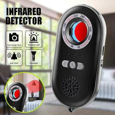 Multifunctional Infrared Detector Anti-Spy Hidden Camera Detector Infrared Anti-lost Anti-theft Alarm System Sensing Device - Korvel