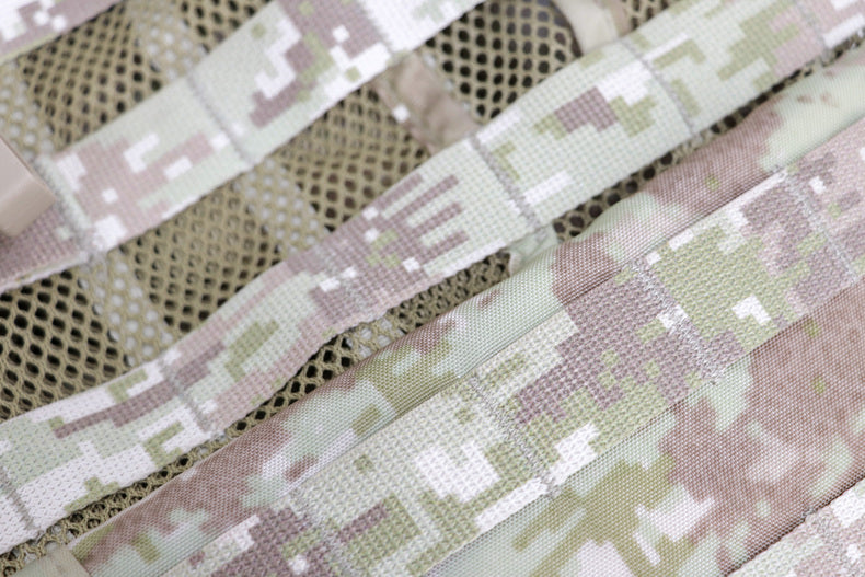 Cold War direct-purchased Russian military-issued 3rd-gen 6sh117 desert KSOR digital camo tactical vest - Korvel