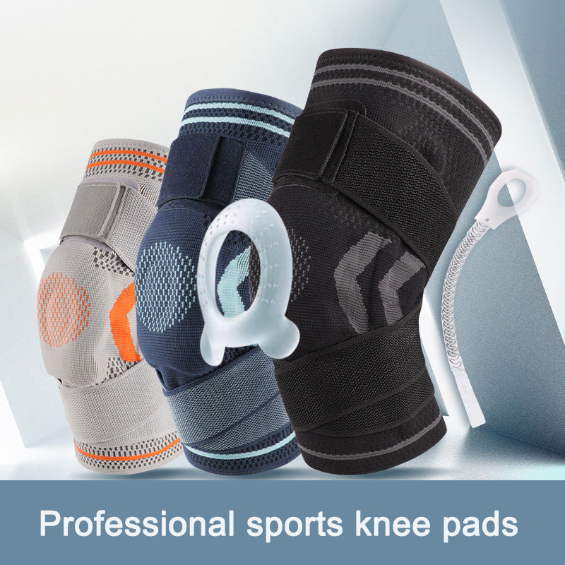 Anti collision sports knee pads basketball equipment men's and women's running football knee protectors - Korvel