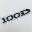 Premium Metal Tail Label Sticker for Tesla Models
