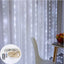 LED Curtain Waterdrop Garland Lights