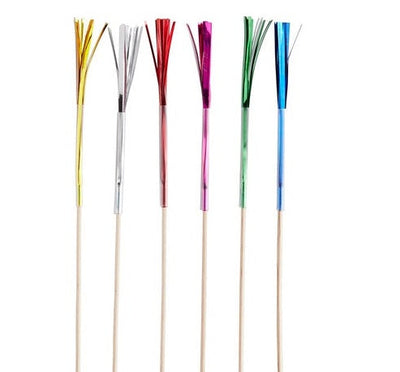 6" Firework Food Picks - Assorted Colors, 100 or 1000 Count