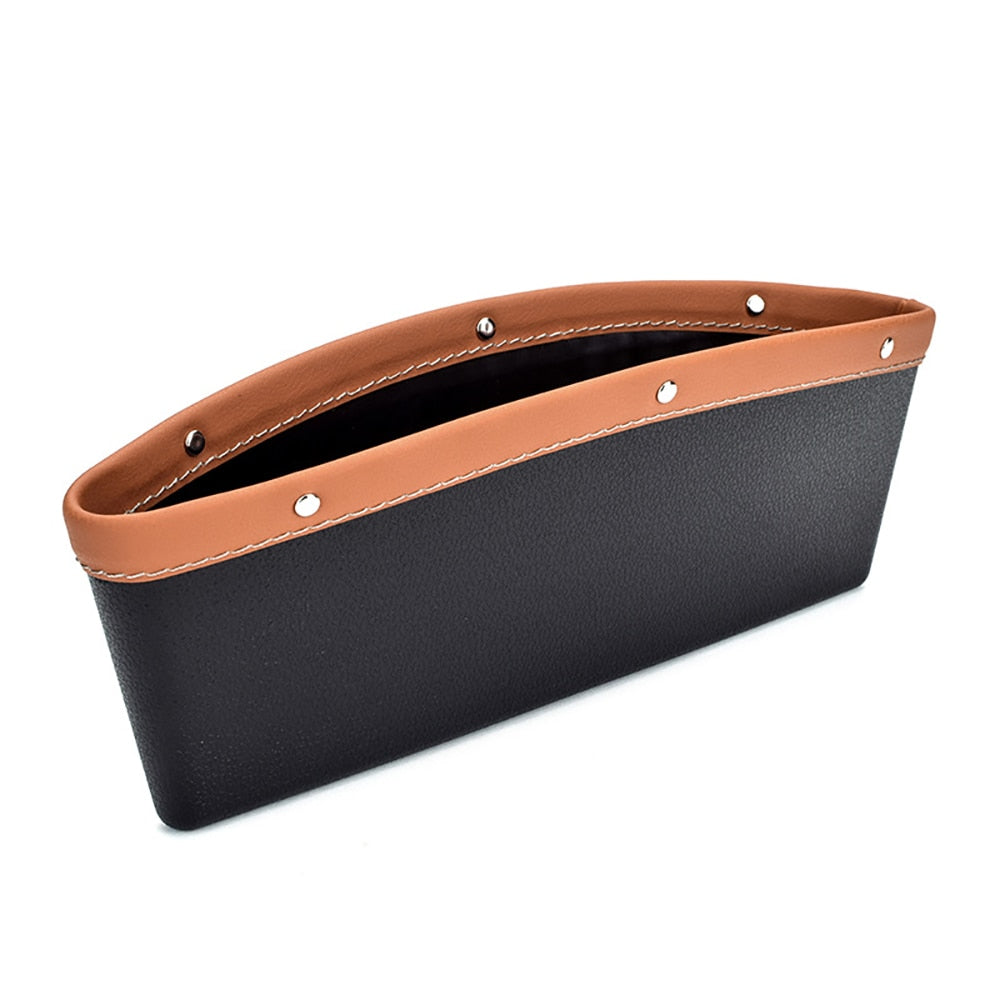 Organisateur de Gap de Siège de Voiture en Cuir PU Premium