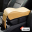 Leather Car Central Armrest Pad Black Auto Center Console Arm Rest Seat Box Mat Cushion Pillow Cover Vehicle Protective Styling - Korvel