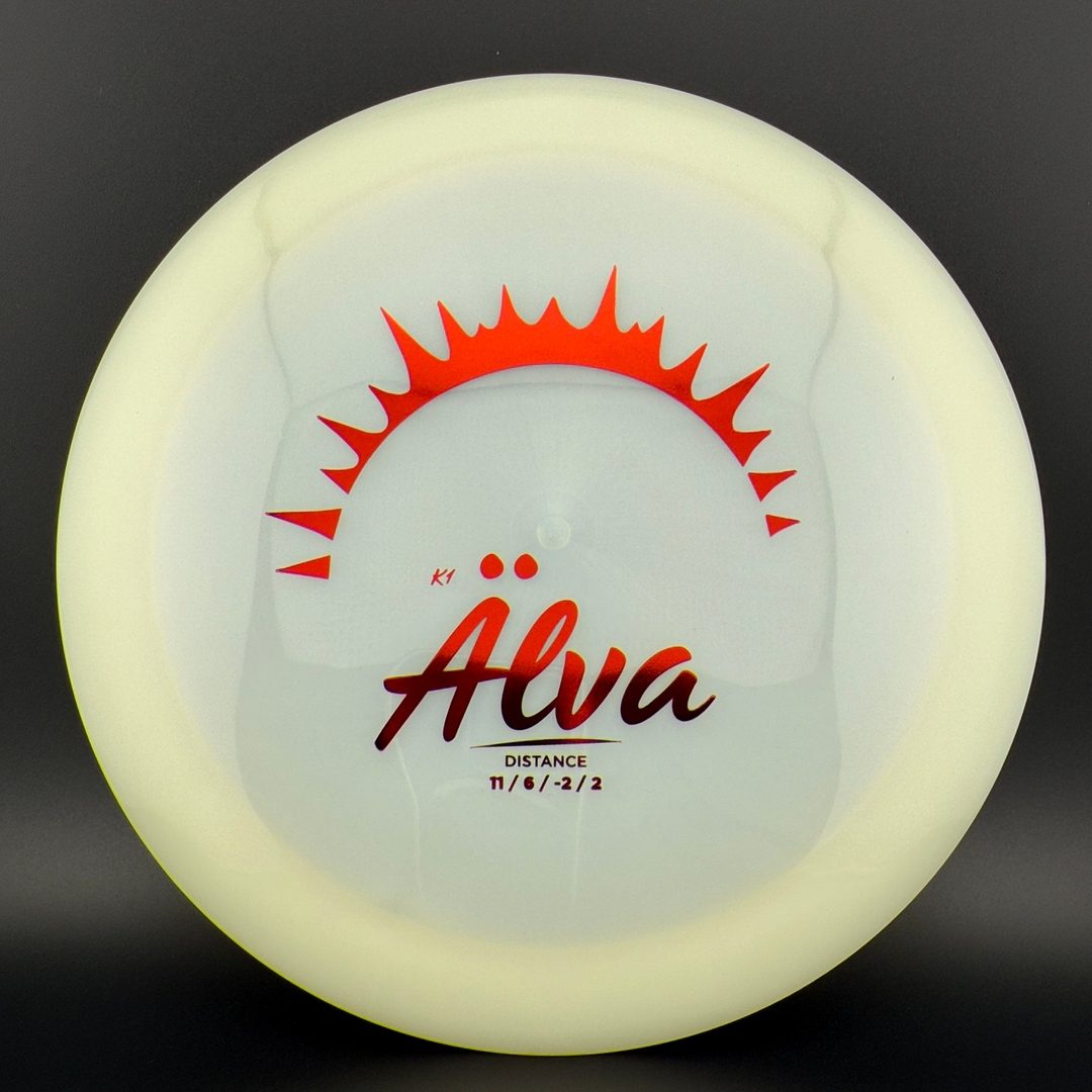 K1 Glow Alva - First Run Disc Golf Disc