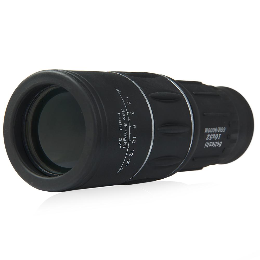 Beileshi 16 x 52 Dual Focus Monocular Spotting Telescope Zoom Optic Lens Binoculars Coating Lenses Hunting Optic Scope - Korvel
