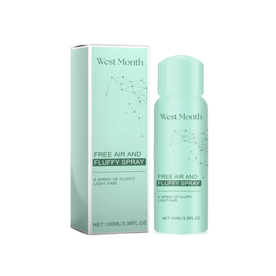 Free Air and Fluffy Leave-In Spray for Effortless Styling