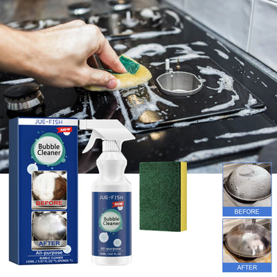 Kitchen Grease Foam Cleaner Range Hood Stove Exhaust Pipe Wall Kitchen Utensils Grease Cleaner - Korvel