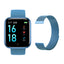 T80S Smart Bracelet Heart Rate Blood Pressure Sleep Monitoring Message Notification Chip Temperature Measurement Bracelet - Korvel