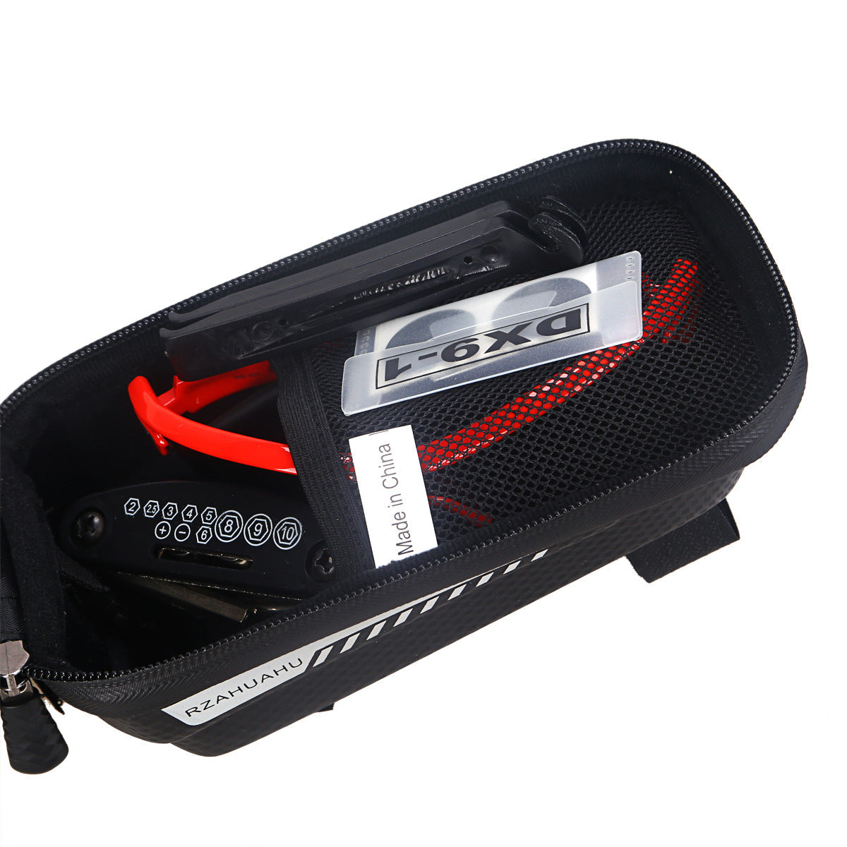 Hard Shell Bicycle Bag Front Beam Bag Mountain Bike Mobile Phone Touch Screen Upper Tube Bag Saddle Bag Riding Equipment - Korvel