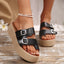 Sandalias de Tobillo de Verano para Mujer - Diseño Casual con Tira en el Dedo