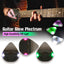 Guitar Touch Luminous Pick with High-Sensitivity LED Light Stringed Instrument Plectrum Non-Slip for Bass Electric Guitarists - Korvel