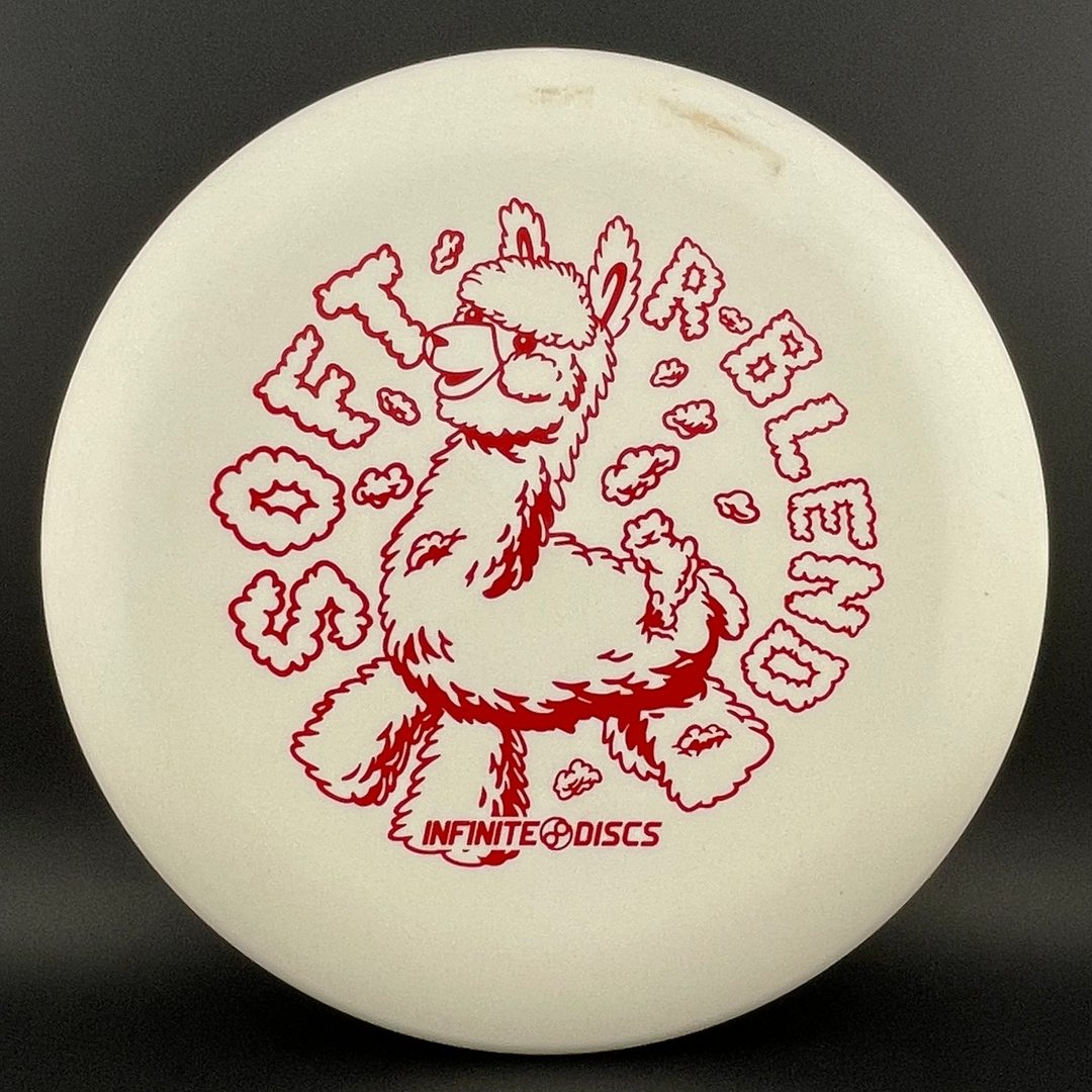 Soft R-Blend Alpaca Disc Golf Putter - Fluffy Alpaca Stamp