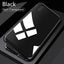 Double sided  Magnetic Case for iPhone X Clear Tempered Glass Magnet Adsorption Case - Korvel