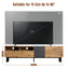Modern TV Stand for 80'' TV with Double Storage Space - Korvel