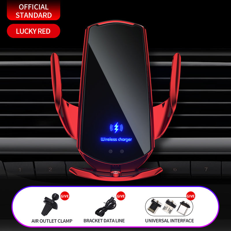 Q3 Wireless Charging Car Phone Holder - 15W Induction Stand