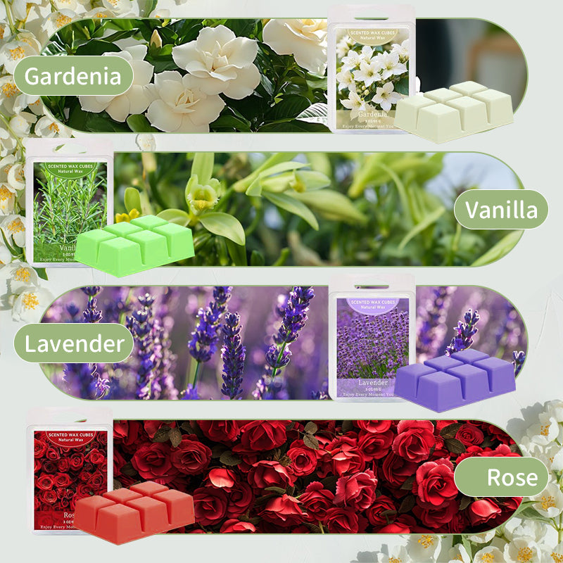 Colorful Eight - Scented Wax Cubes Set