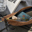 PU Leather Strap Suede Shoulder Bag - Korvel