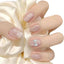 Wearing Short Cat Eye Spar Heavy Industry Butterfly Manicure Piece Removable Fake Nail Finished Product - Korvel
