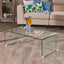 COFFEE TABLE 12MM TEMPERED BENT GLASS - Korvel