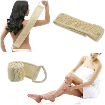 Exfoliating Fashion Back Strap Bath Shower Body Scrubber Brush Body Sponge Towel Body Scrubber Brush - Korvel