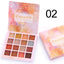 CmaaDu 16 Shades Shiny Eyeshadow - Matte & Metallic