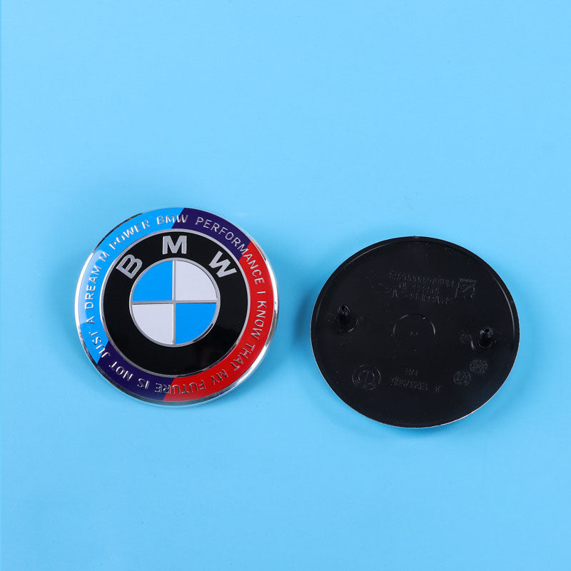 Suitable for BMW front and rear standard wheel hub covers 56/68mm 3 Series 5 Series X1X5X6M logo co branded center cover logo - Korvel