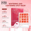 SKIN EVER Acerola Cherry Mask Pack Box of 7 Pieces Hydrating Moisturizing Nourishes Bright Skin SK035Z - Korvel