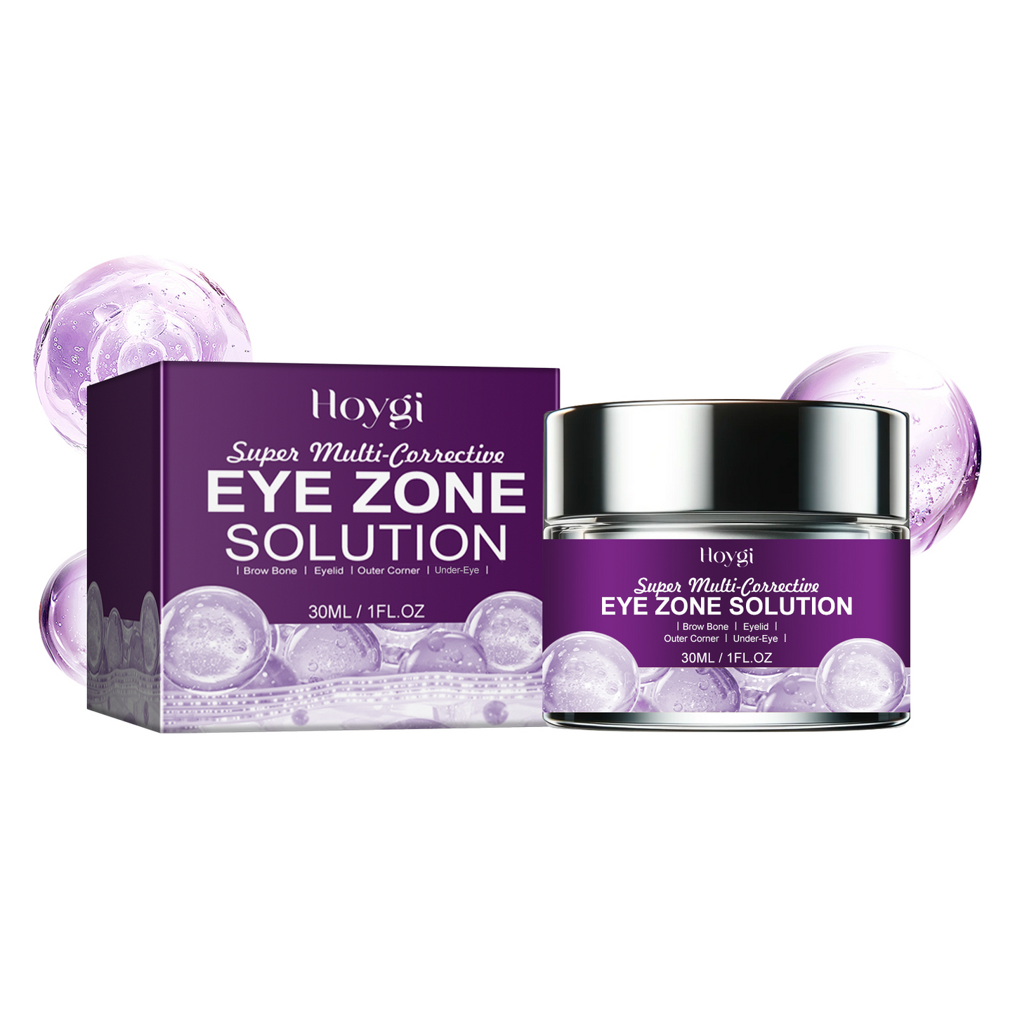 Eye Zone Solution, Niacinamide Moisturizing And Firming Eye Anti-Aging Eye Cream - Korvel