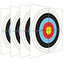 New 30pcs 40*40 cm Archery Shooting Target Paper Bow Hunting Archery Kit Standard Full Ring Single Spot Shooting Training Paper - Korvel