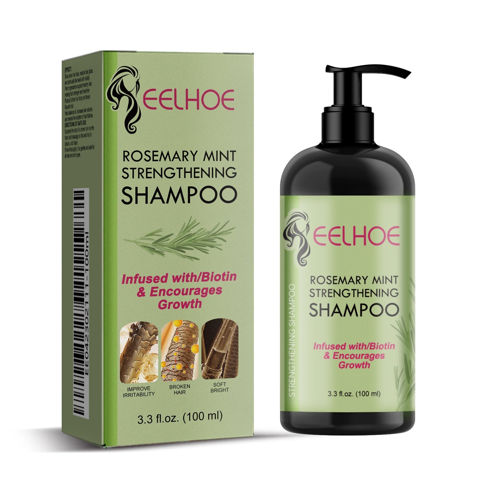 Hair Enrichment Essence, Moisturizes Hair Repair Hair Root Thickening Hairline Strengthening Hair Treatment Essence - Korvel