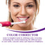 Purple Brightening White Toothpaste, Cleaning Stains Fresh Breath Brightening And Whitening Teeth Toothpaste - Korvel