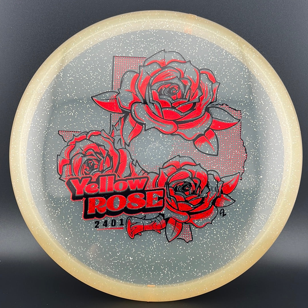 Founders Yellow Rose - Disco de Golf Putter de Primera Edición