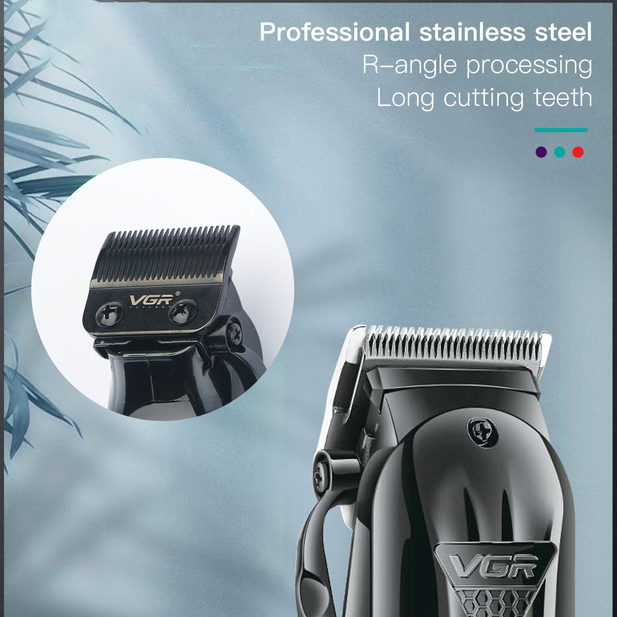 Electric Hair Clipper Fine Adjustment Gradual Change Electric Hair Salon Usb Rechargeable Household Electric Hair Clipper - Korvel