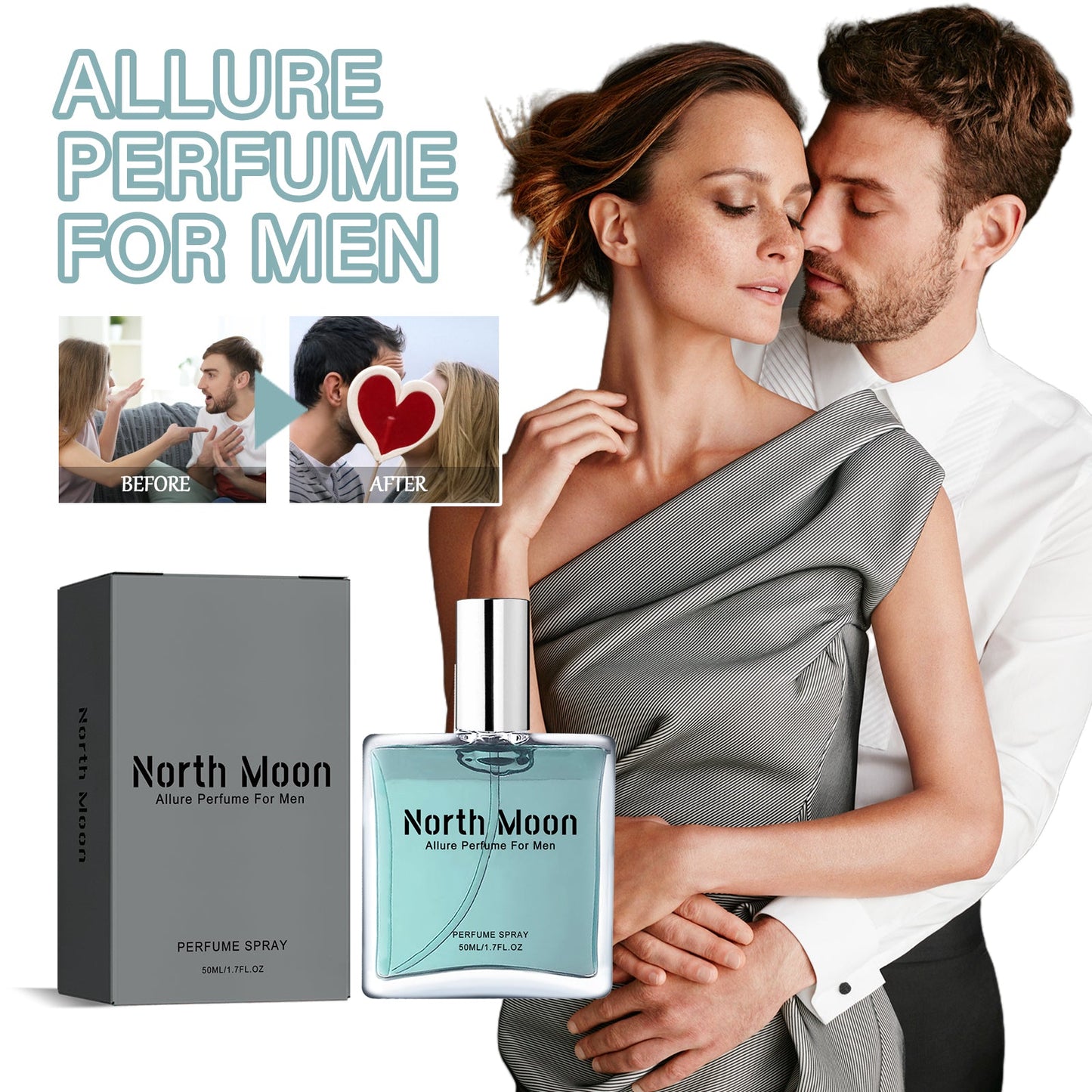 Men's Charm Perfume Men Release Charm Natural Fresh Lasting Light Fragrance Niche Perfume - Korvel