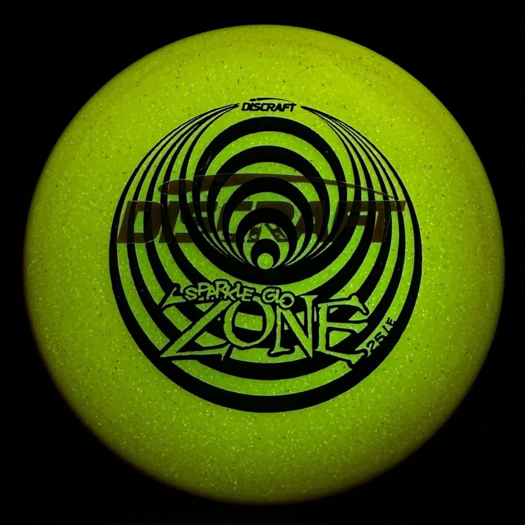 Z Glo Sparkle Zone - Ledgestone 2025 S3 Putter de Disc Golf