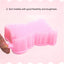 Brosse de Douche en Silicone Ourson Cartoon pour Enfants