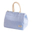 ins style small fresh outdoor large capacity picnic insulation and cold storage bag fashionable diamond pattern zipper lunch box bag student lunch bag - Korvel