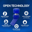 Portable Lung Exerciser Digital Incentive Device Breath Medical Breathing Exercise Device Trainer Lung Exerciser - Korvel