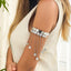 Western style beaded tassel arm chain jewelry Bohemian love arm bracelet for women - Korvel