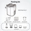 Mini Electric Pump for Inflating/Deflating Air Mattresses & Swimming Rings, Portable for Camping - Korvel