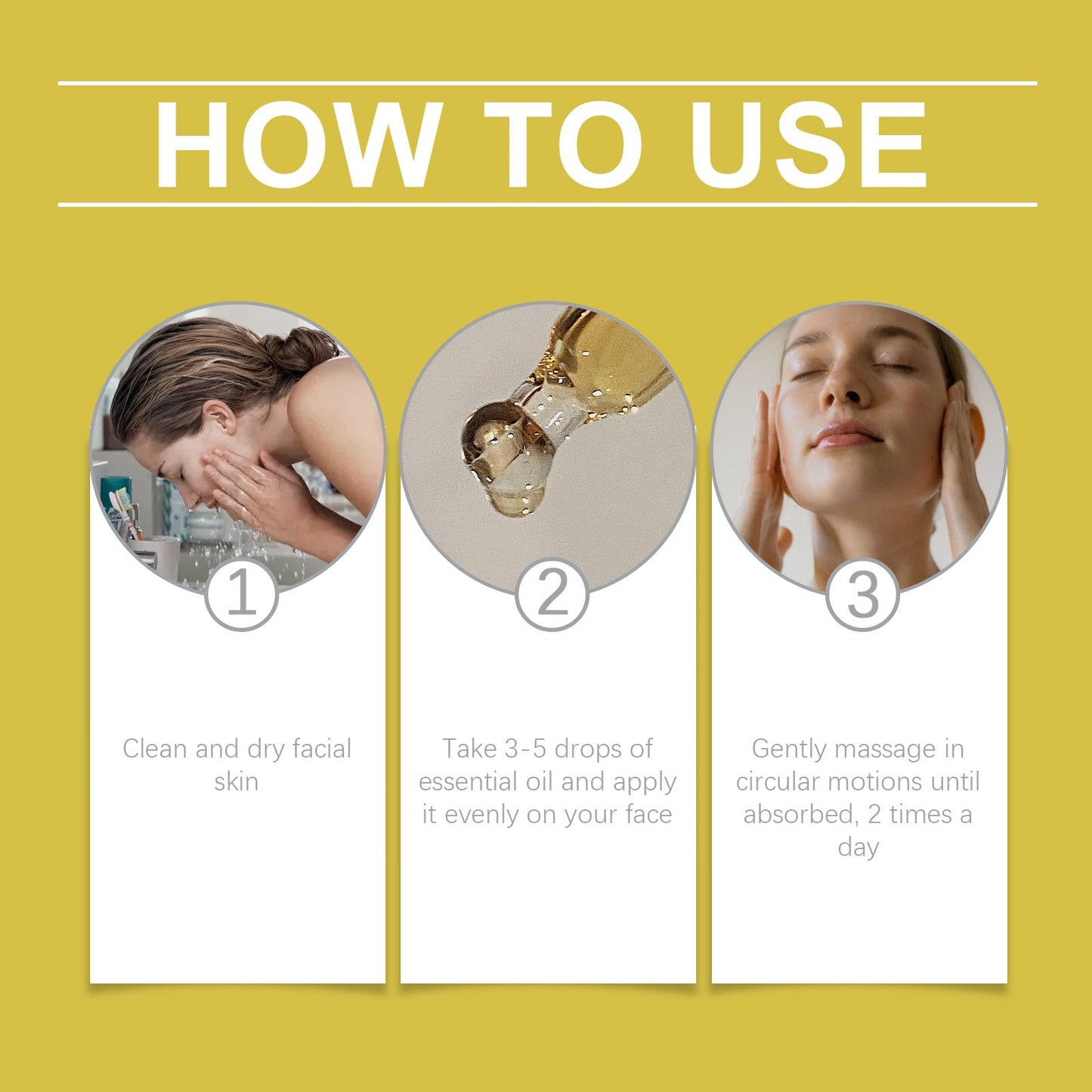 Primrose Essential Oil, Moisturizing, Anti-Wrinkle, Firming, Light Line, Moisturizing And Nourishing Facial Essence - Korvel