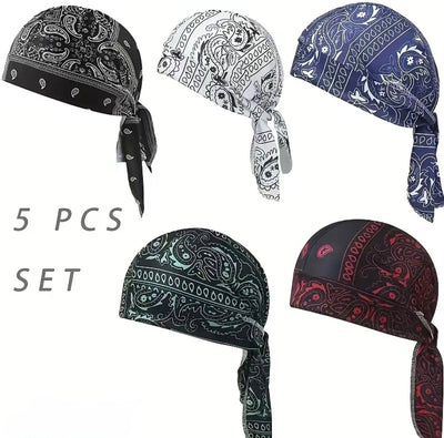 FlexCool Pirate Head Wrap Cap