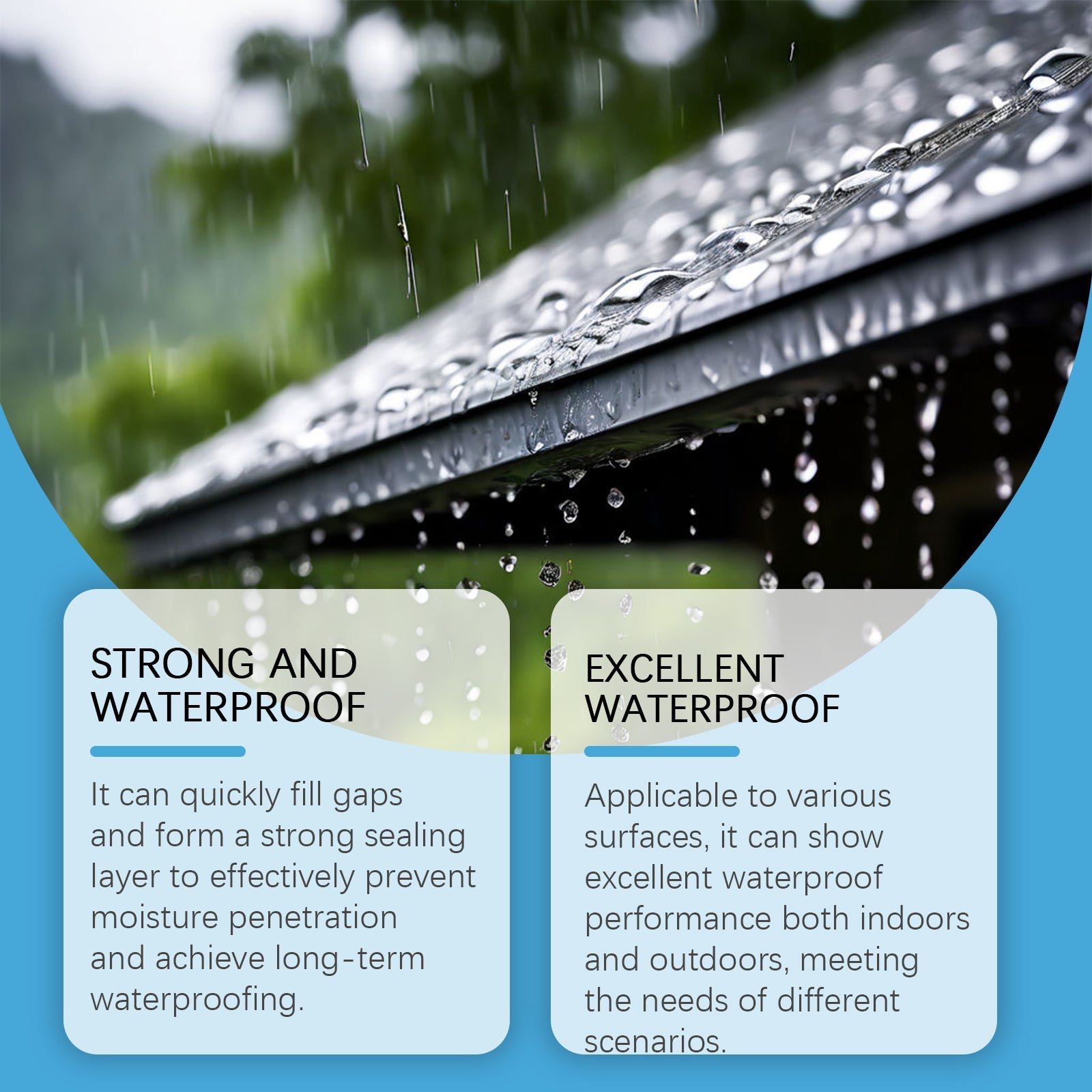 Waterproof Adhesive Transparent Paint Glue For Invisible Sealing Of Exterior Roofs Of Home Waterproof Construction Site - Korvel