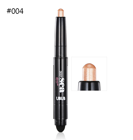 UBUB Eye Pencil Eyeshadow Silkworm Pen Velvet Shimmer Earth Double Color Eye Shadow Cream Glitter Makeup Palette Cosmetics - Korvel